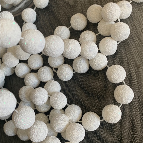 Vintage vintner frost Christmas holiday garland 9’ - Picture 3 of 3